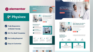 Physivex Elementor Template Kit
