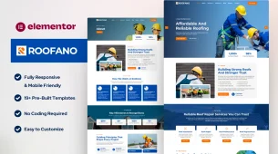 Roofano Elementor Template Kit