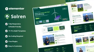 Solren Elementor Template Kit