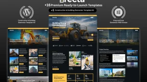 Brecta - Best construction WordPress Elementor Template Kit